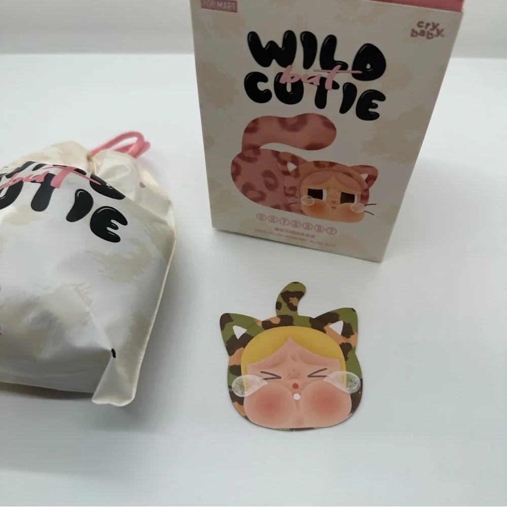 NWT Pop Mart | Crybaby Wild But Cutie Series Vinyl Pendant Confirmed Camo Cutie